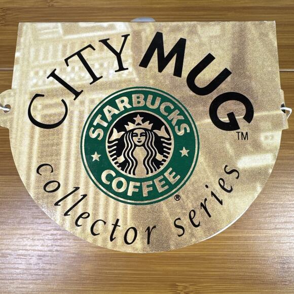 Vintage Starbucks Maui Mug Collector Series City Large Coffee Cup 1994 Surfer - Picture 5 of 6